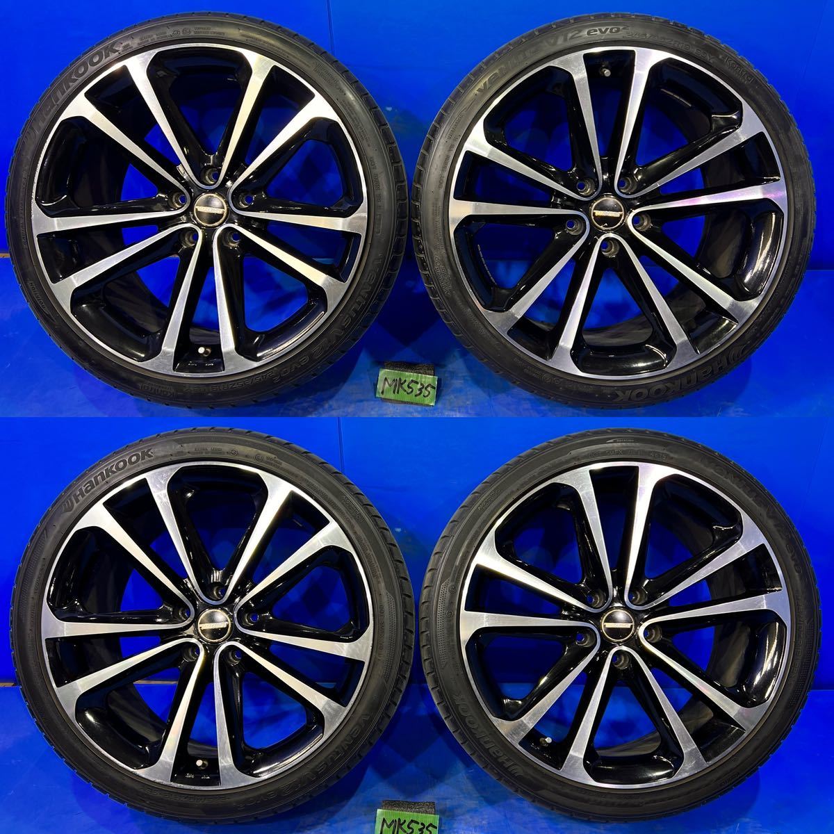MK535 LMJ WREST ヴァレスト WS-4 社外ホイール 19インチ 5H 114.3 8J+