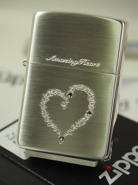 ジッポー Zippo Amazing Heart アメージングハート SS スワロ/シルバーサテン 新品