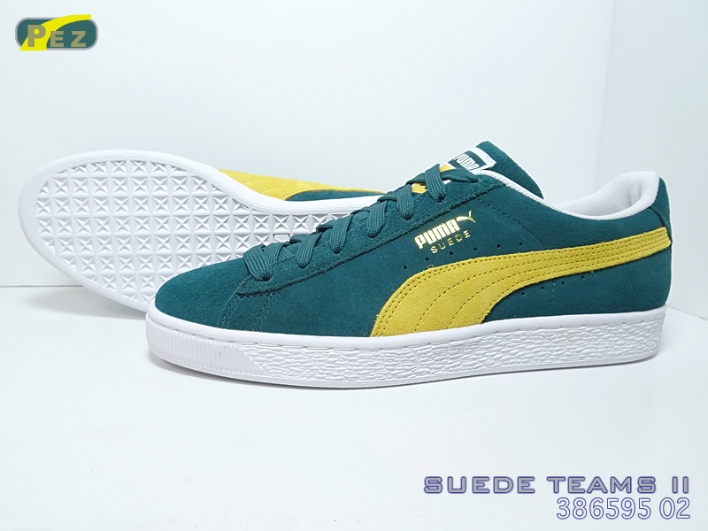 ■PUMA■ スウェード クラシック チームス (26.5cm) ■V.GRN/M.SEED■386595 02