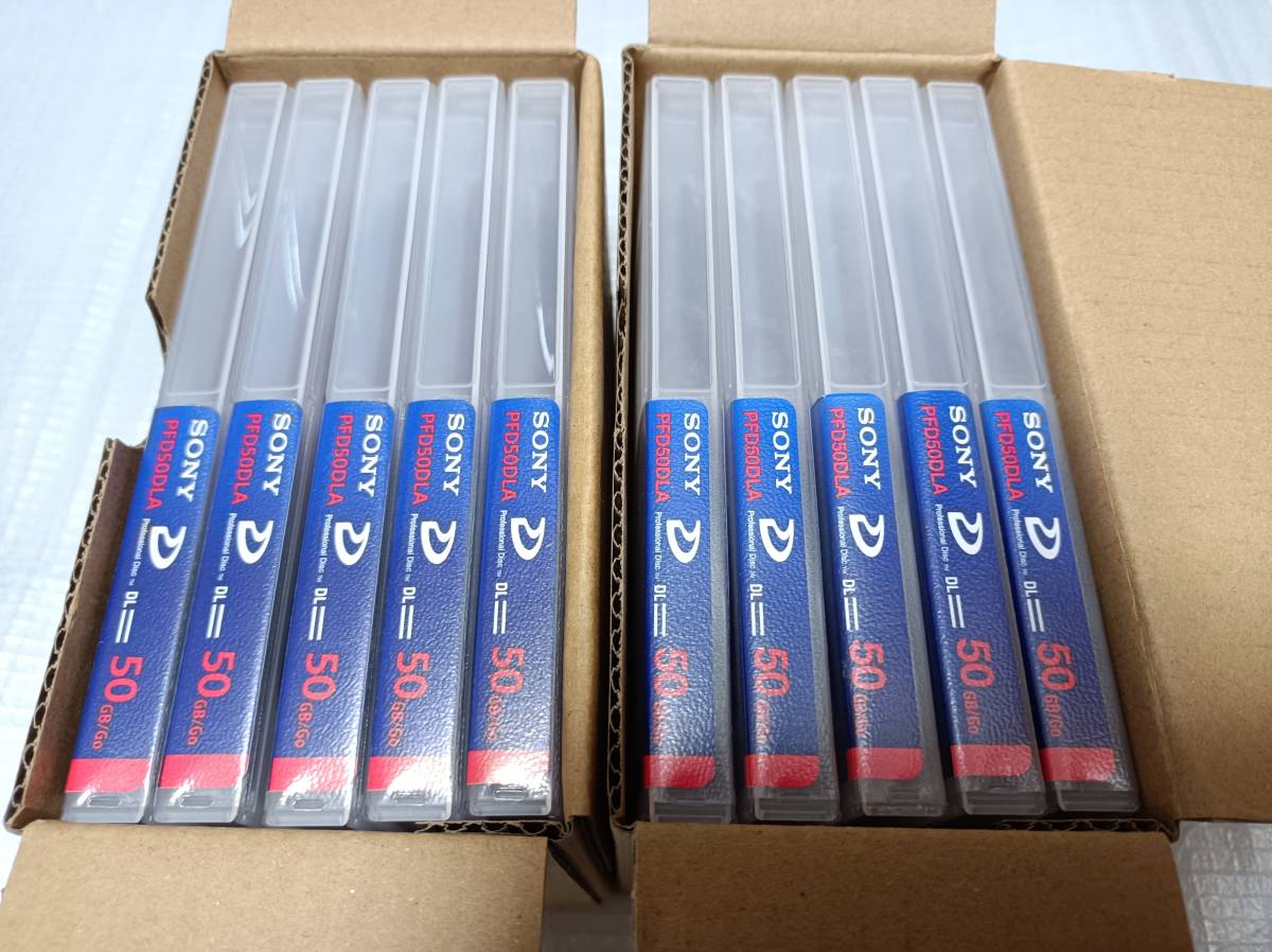 ヤフオク! - SONY PFD50DLA DISC XDCAM ディスク 10枚セット