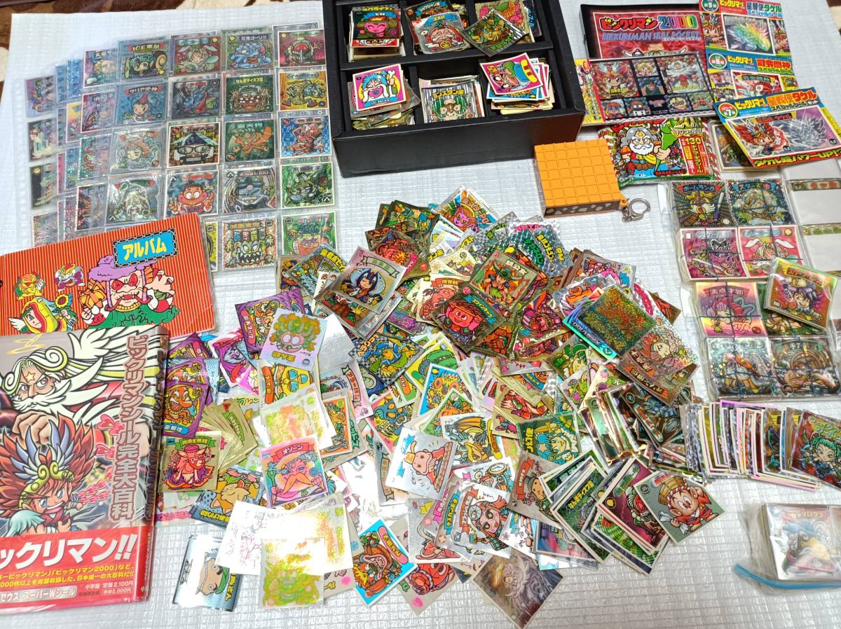ビックリマンシール まとめて ビックリマン2000 チョコ型ケース 本 ファイル ジャンク