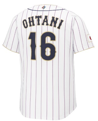 WBC ホーム プリントユニホーム 大谷翔平-