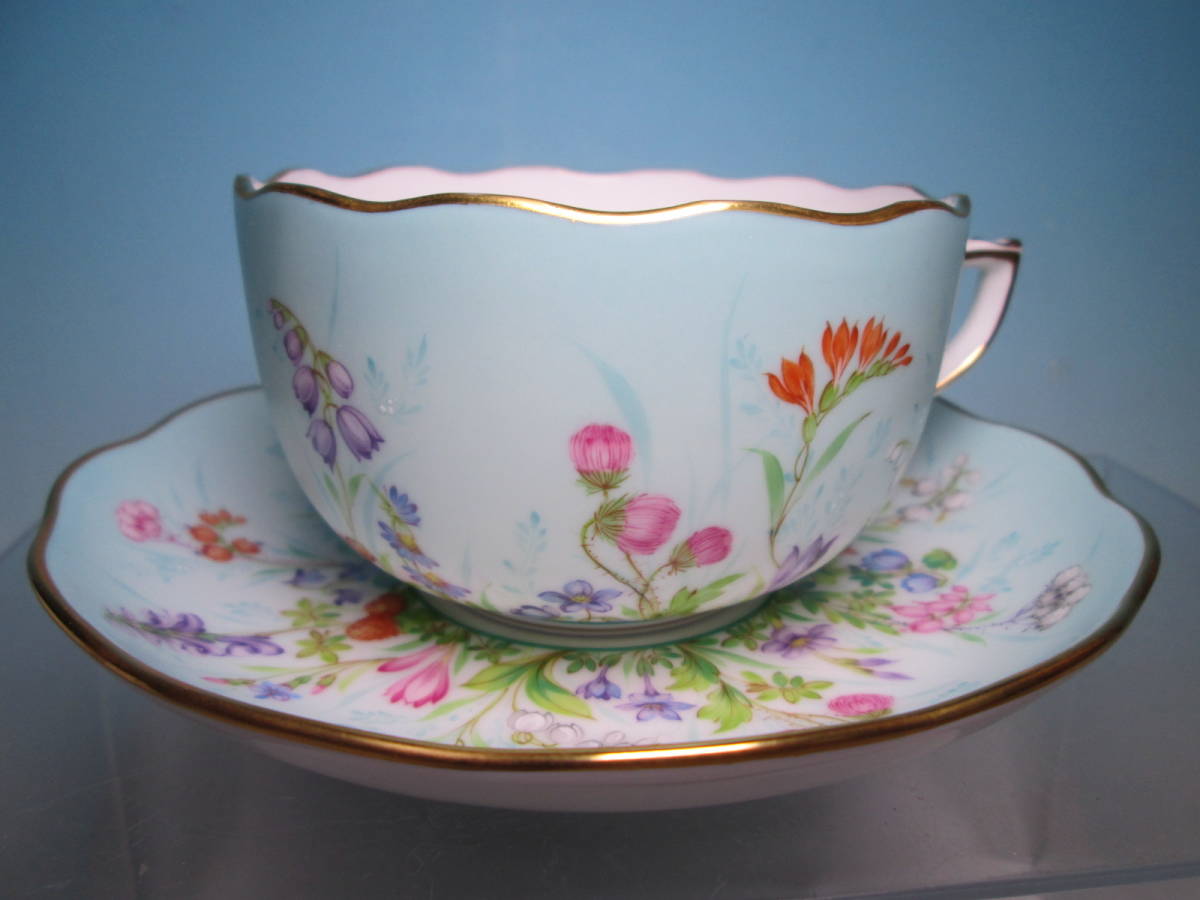 * Herend HEREND four season hand .. cup & saucer beautiful goods 