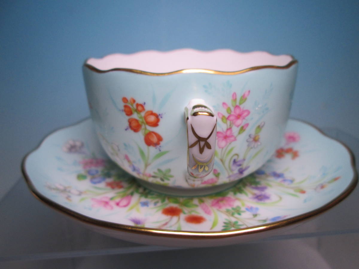 * Herend HEREND four season hand .. cup & saucer beautiful goods 