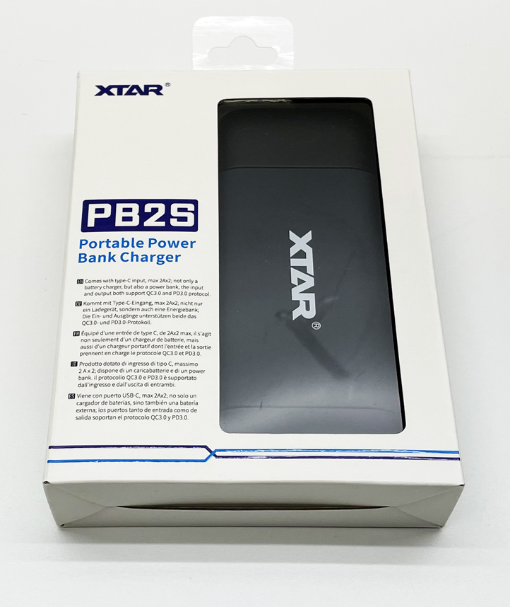 *[3B07] XTAR PB2S ブラック 2Ax2QC3.0＋PD3.0Type-C USBモバイルバッテリー大容量 スマホ充電器(充電器のみ) ★ 未使用品の画像4