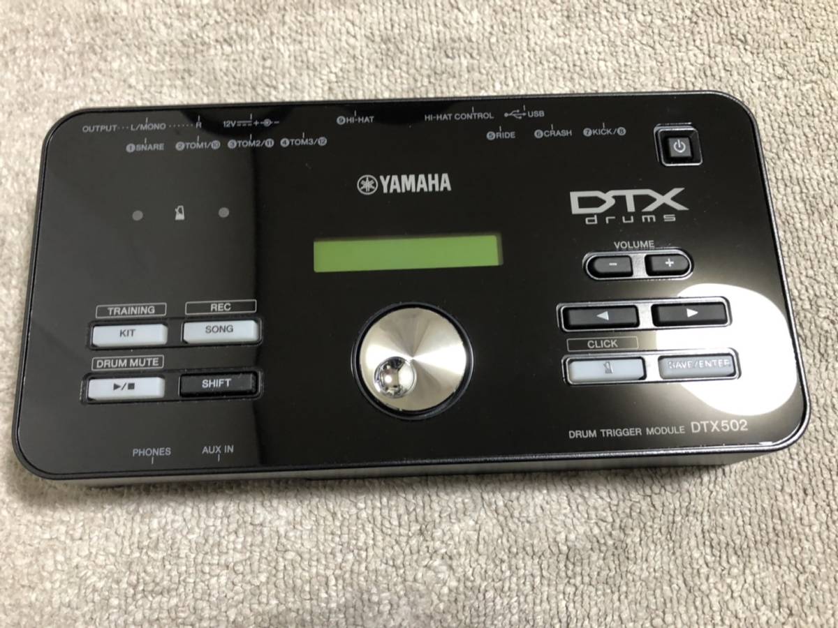 YAMAHA DTX502 電子ドラム モジュール v1.3(最終版) (A)-