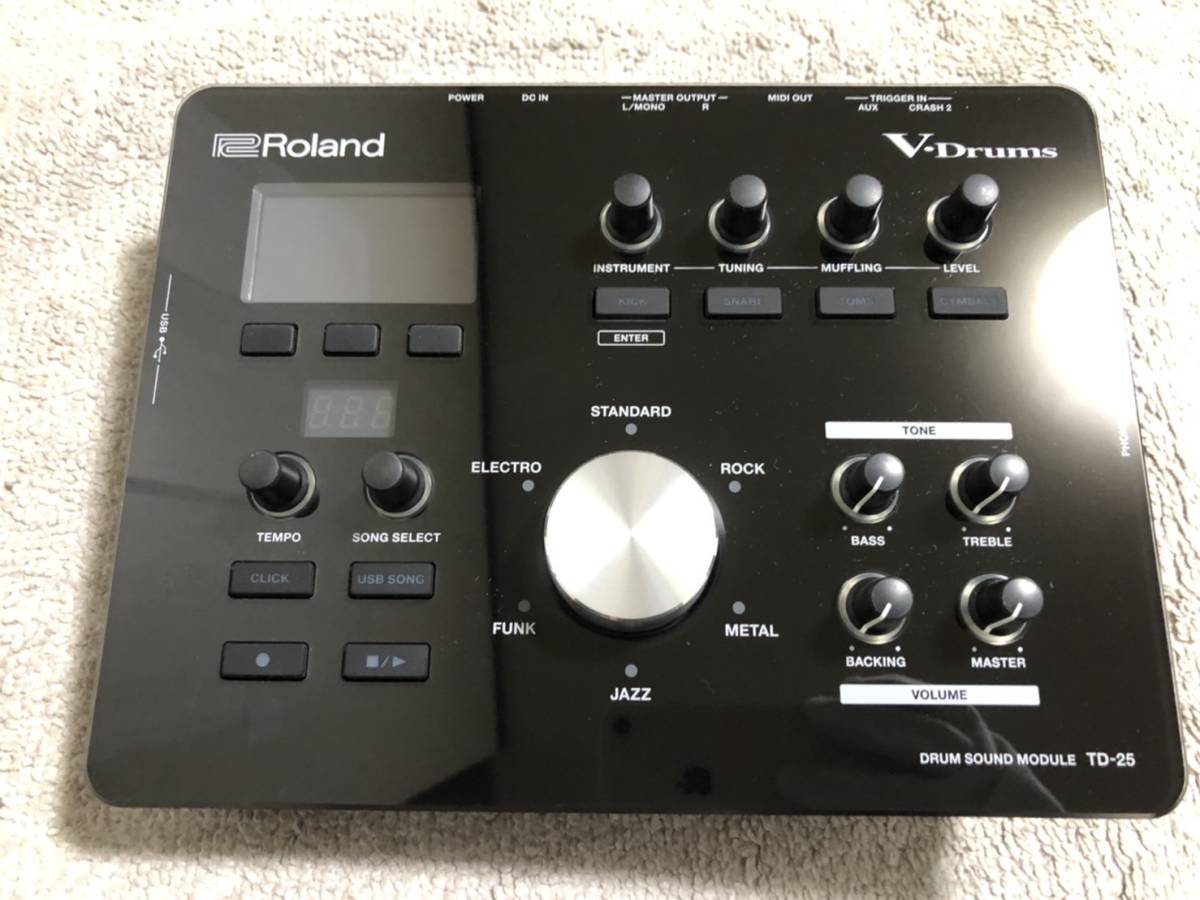 本物品質の Roland 電子ドラム v1.11(最新) TD-25 電子ドラム v1.11