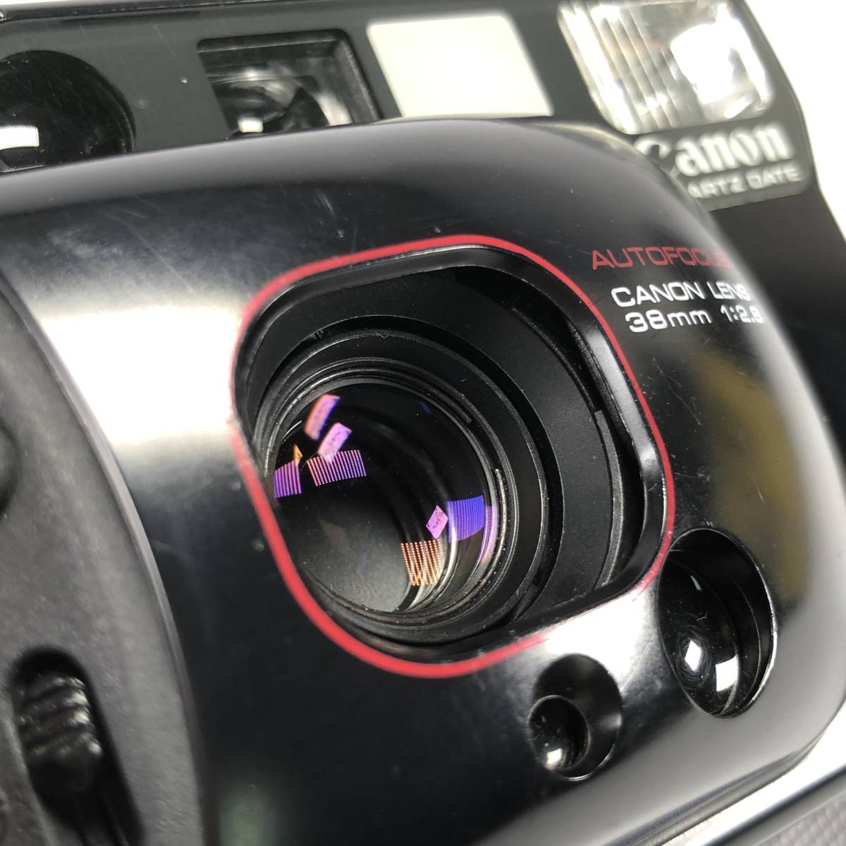 Canon Autoboy 3 キヤノン オートボーイ コンパクト フィルム カメラ 現状品 ヱOA4f_画像9