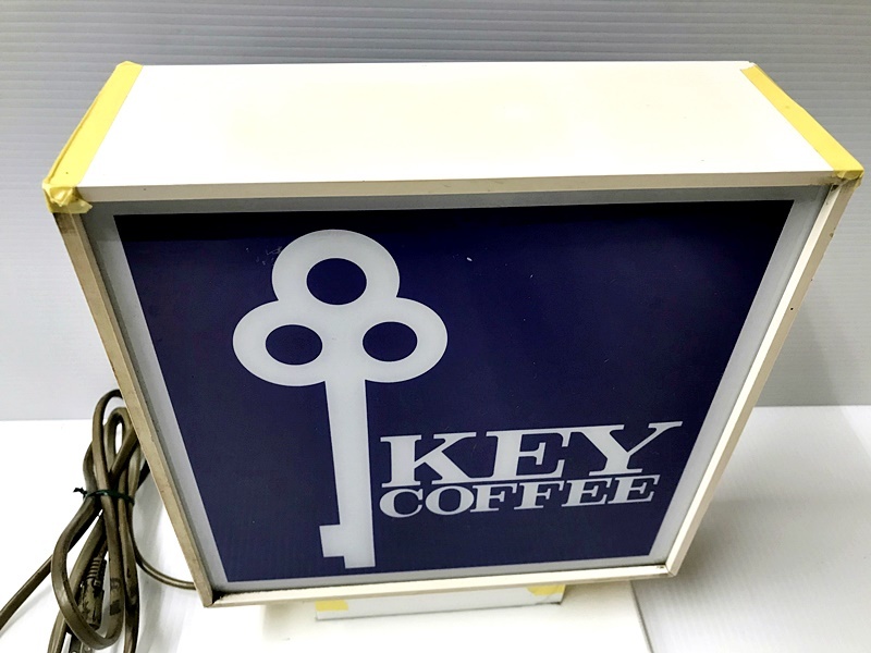Yahoo!オークション - 福岡)KEY COFFEE キーコーヒー 電飾看板 Yahoo!オークション - 福岡)KEY COFFEE キーコーヒー 電飾看板
