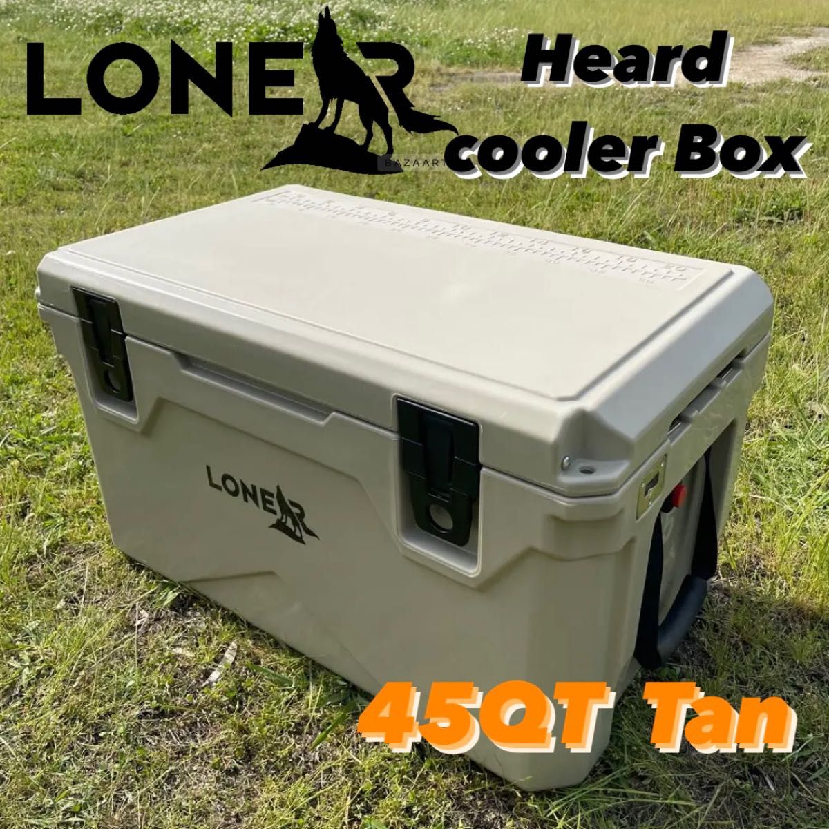 保冷力抜群 【LONER】ハードクーラー45QT アイスランドクーラー yeti