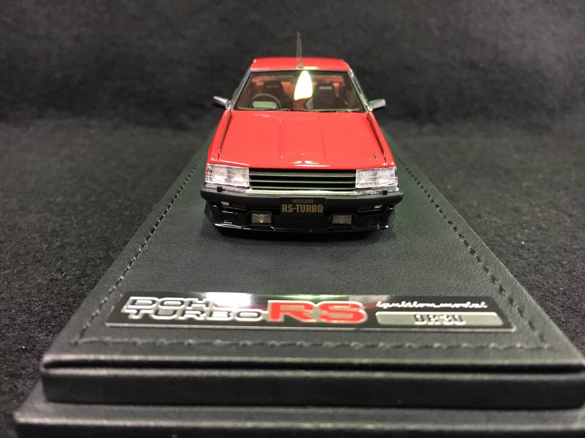 ●値下げ●未開封●イグニッションモデル 1/43 日産 スカイライン 2000 RS ターボ (R30) レッド/ブラック _画像9