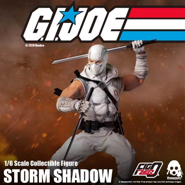 Threezero 1/6 G.I.ジョー ストームシャドー 未開封新品 3Z0216 G.I. Joe Storm Shadow スリーゼロ 検） ホットトイズ DAMTOYS_画像1