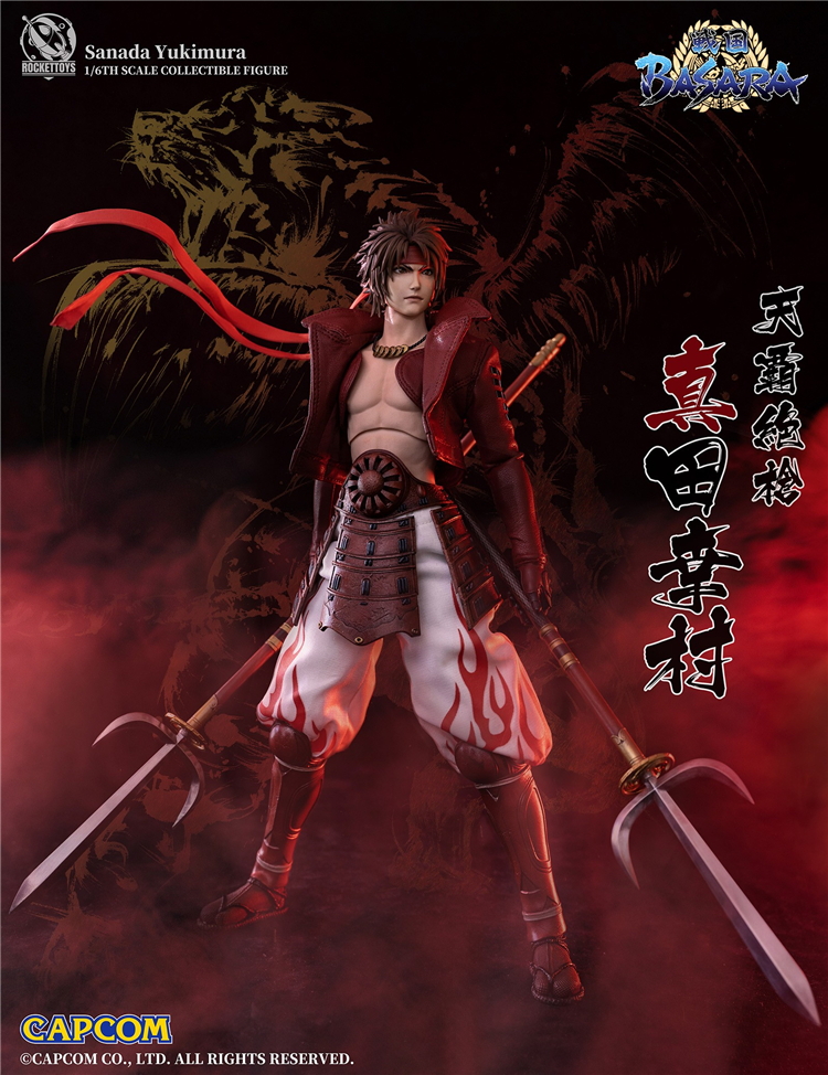 ROCKETTOYS 1/6 подлинный рисовое поле .. Sengoku BASARA нераспечатанный новый товар ROC-002 date .. action фигурка capcom осмотр ) hot игрушки Samurai Warriors 