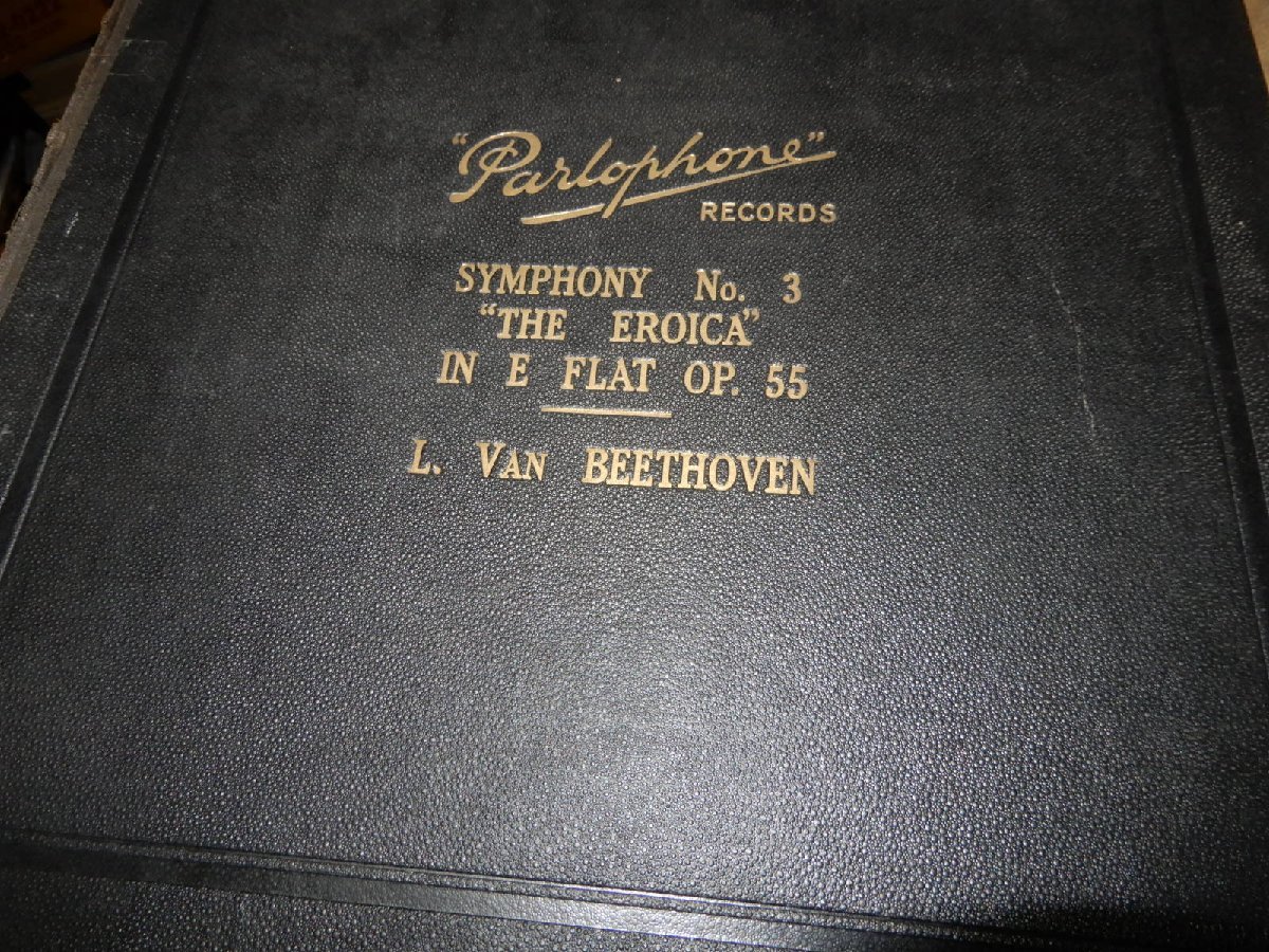 ☆☆Beethoven　Symphony No. 3 in E-flat Major, Op.55 “Eroica”　 ☆☆ＳＰレコード7枚組☆