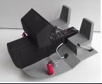 ☆600 BELL429 スケールボディ用のコックピット(電飾あり)の ☆600 BELL429 スケールボディ用のコックピット(電飾あり)の