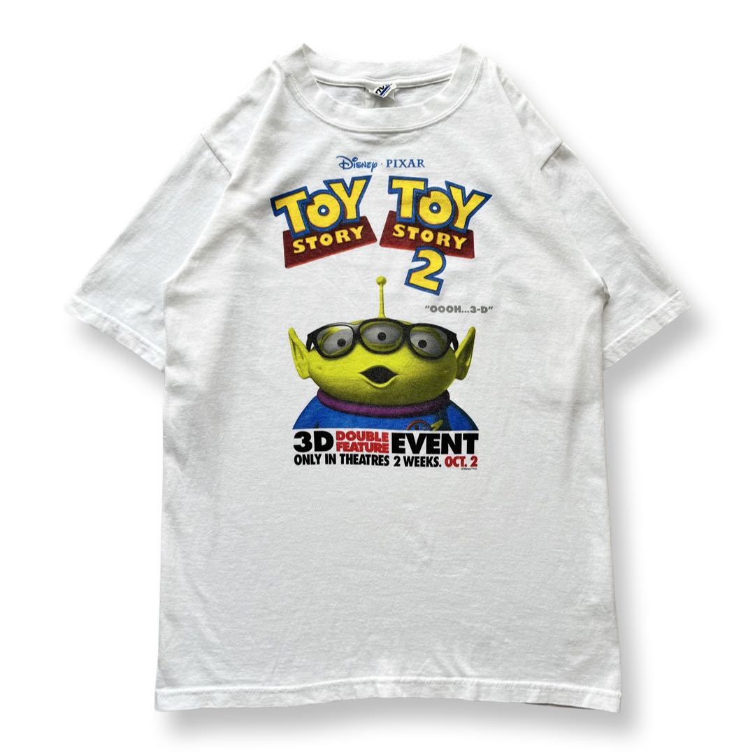 古典 リトルグリーンメン STORY TOY 【90s】Disney 半袖Tシャツ