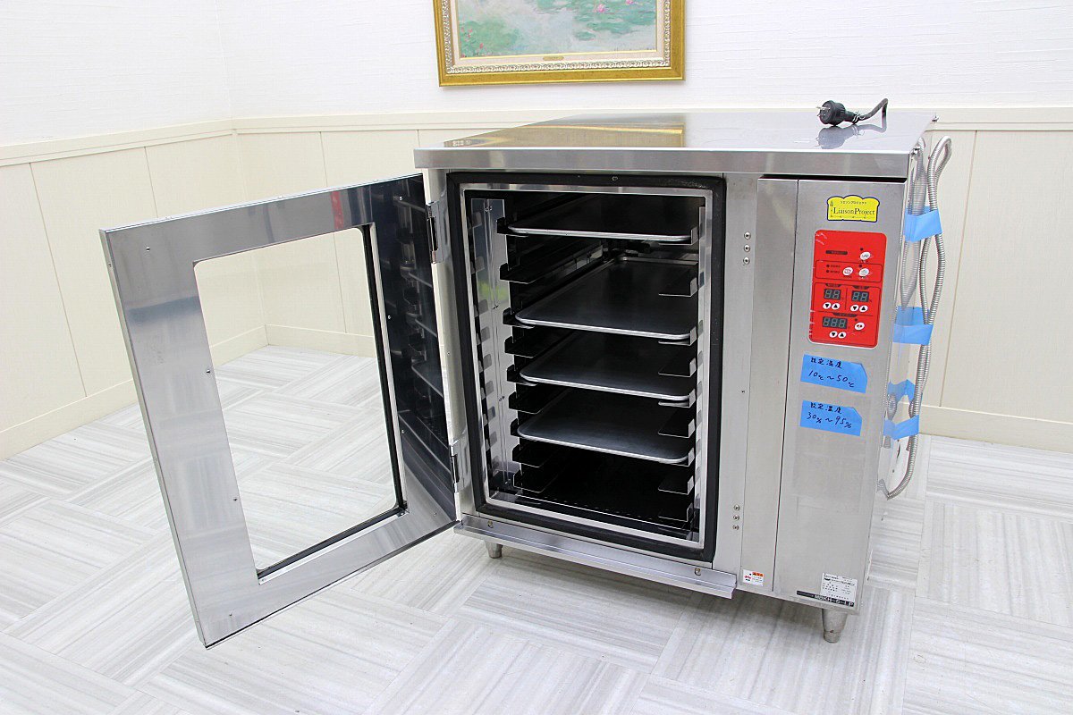超美品!18年製 マルゼン 電気 架台式 ホイロ ベーカリーパン 超美品!18年製 マルゼン 電気 架台式 ホイロ ベーカリーパン