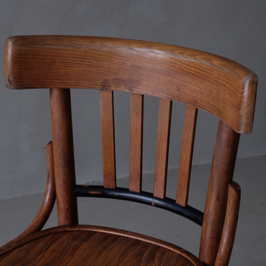 Yahoo!オークション - 02237 ブナ材 古い曲木椅子 A / トーネット ダイ...