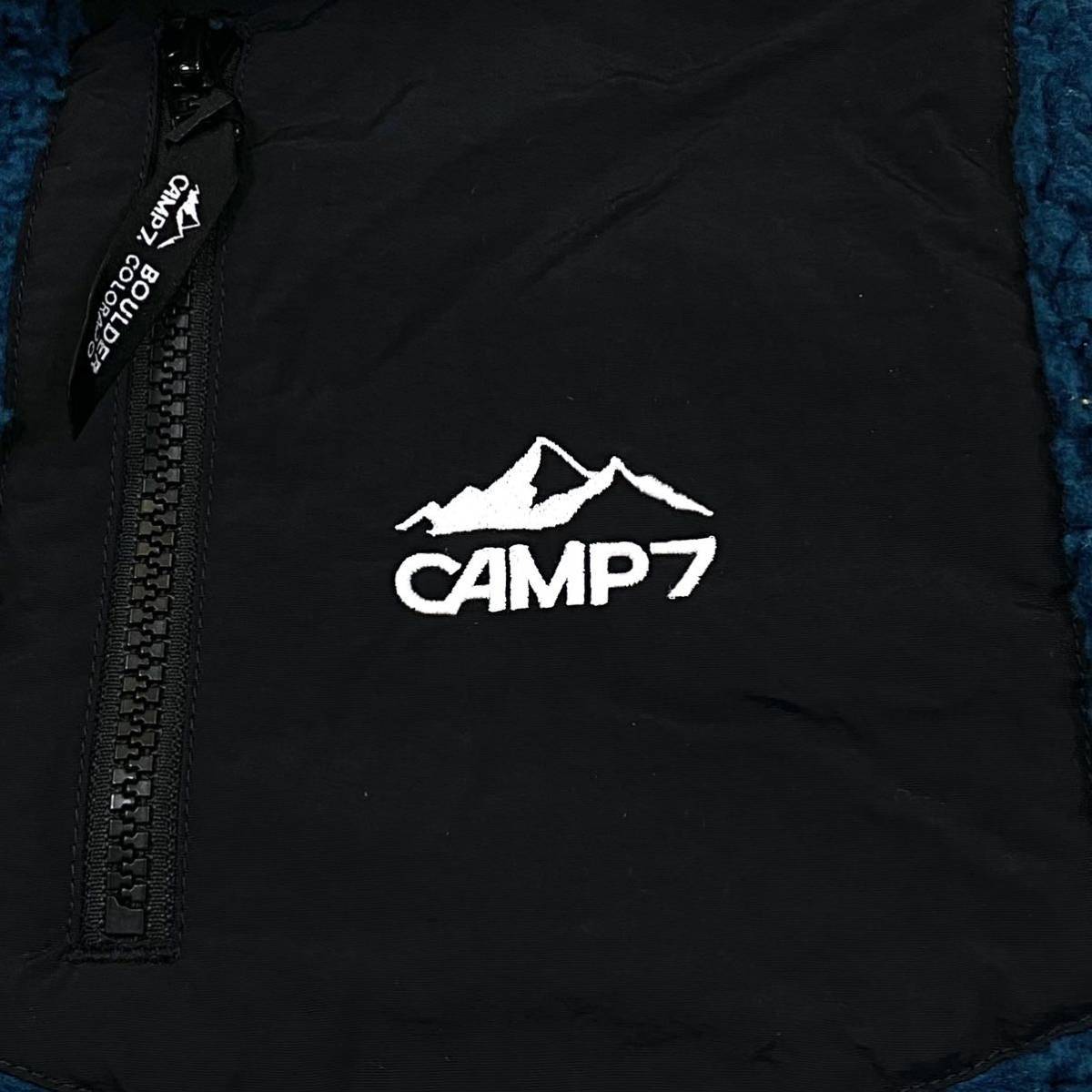 CAMP7フリースジャケットMサイズ☆freakstorekangolnorthfacemontbellchumsNIKEpumapenaltymitreumbrokappaSTUSSYSupremeronhermanBAYFLOW_画像4