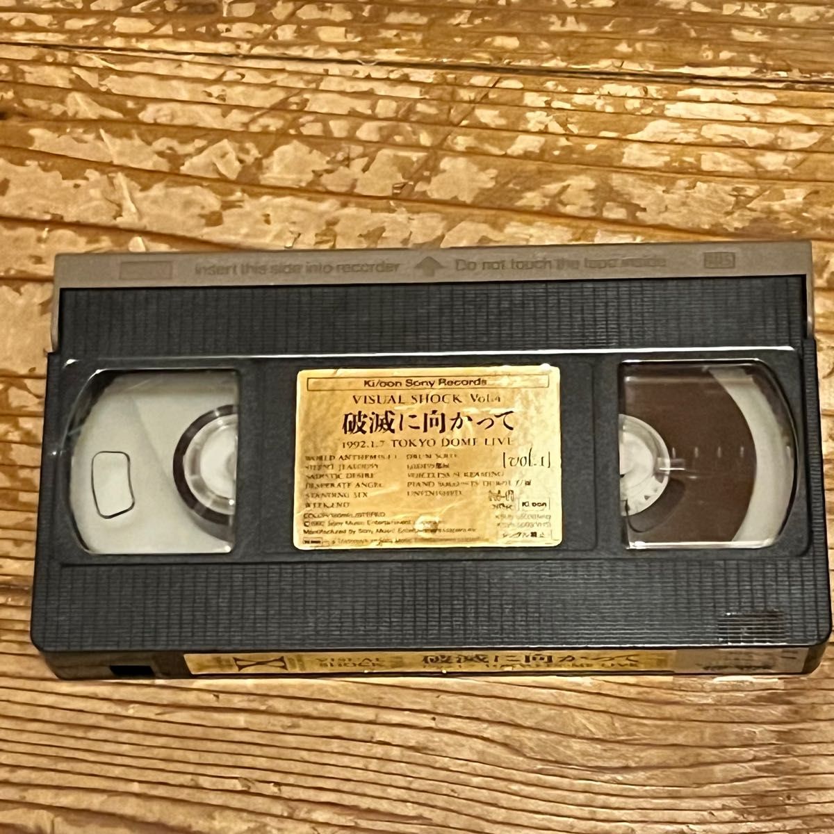 x japan 破滅に向かって vhs | www.fraynacho.com