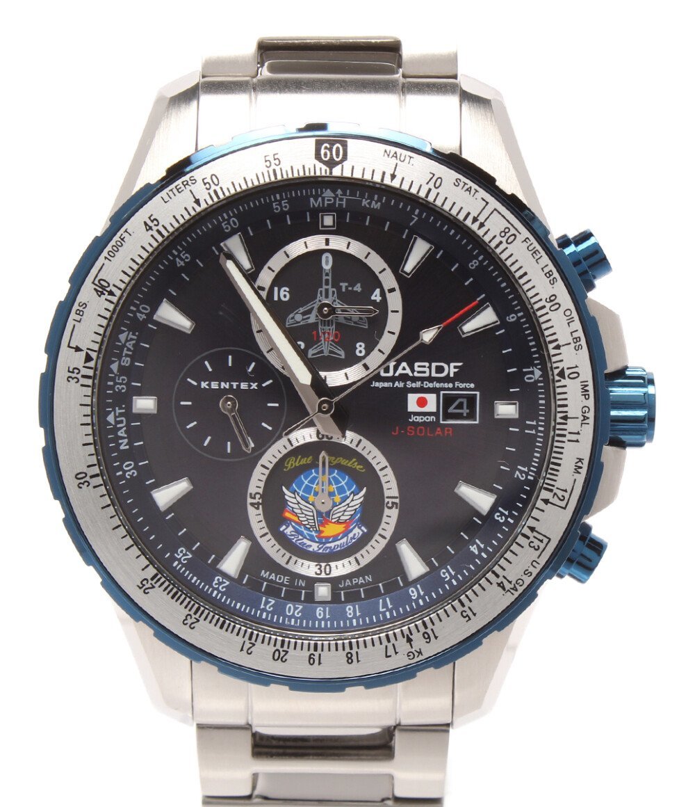 公式ストア ケンテックス 腕時計 S802M-03 ブルーインパルス ソーラー メンズ Kentex [0602]