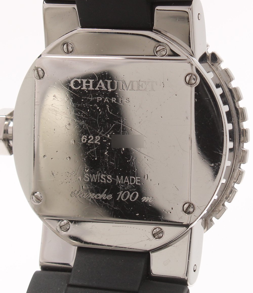 ショーメ 腕時計 622 クラスワン クオーツ ブラック ユニセックス CHAUMET [1003]_画像4