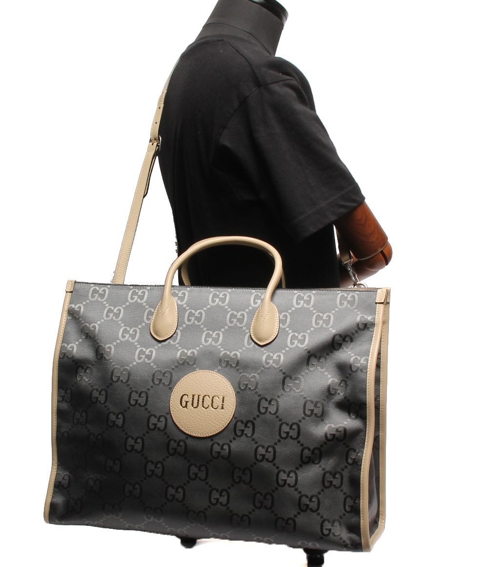 新品】 GUCCI オフザグリッドoff GUCCI gridナイロントートバッグ
