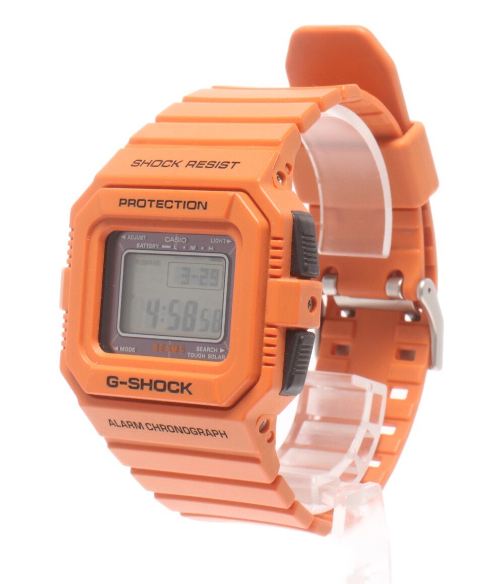 人気激安） カシオ 腕時計 BEAMS30周年記念 G-SHOCK 5500 タフソーラー