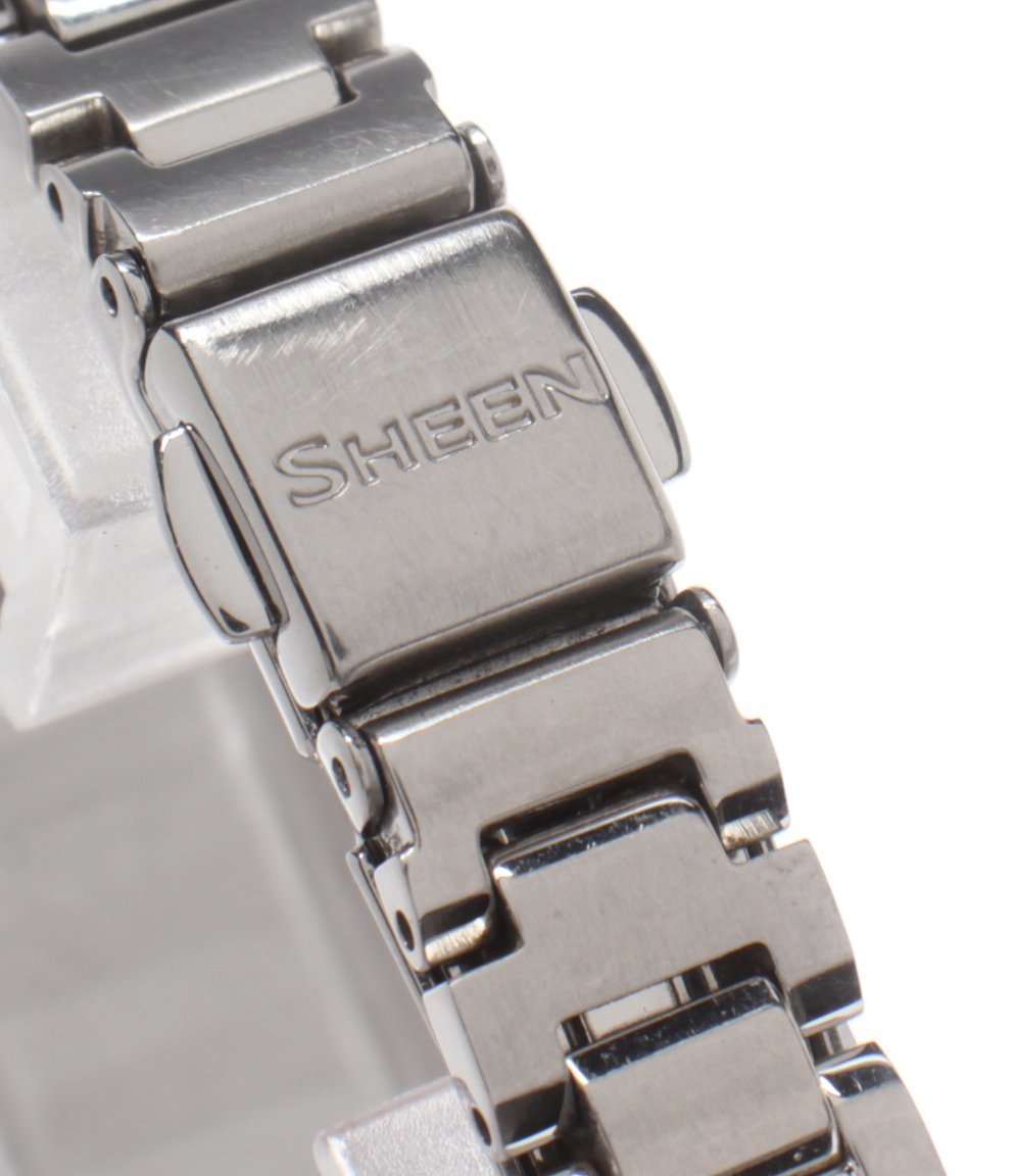カシオ 腕時計 SHW-1500D-1AJF SHEEN ソーラー レディース CASIO [0304]の画像8