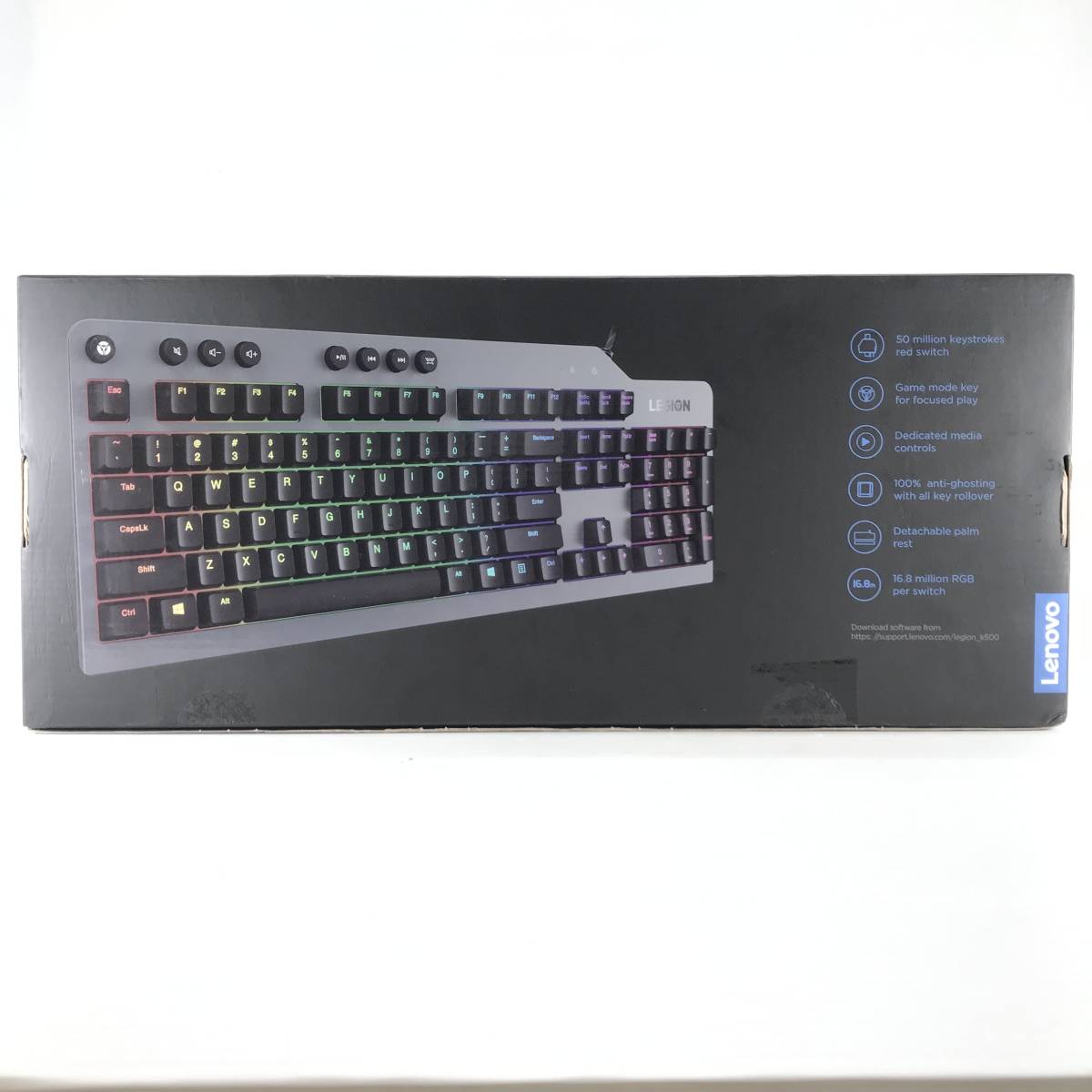 Lenovo Legion K500 RGB メカニカルゲーミングキーボード - PCゲーム