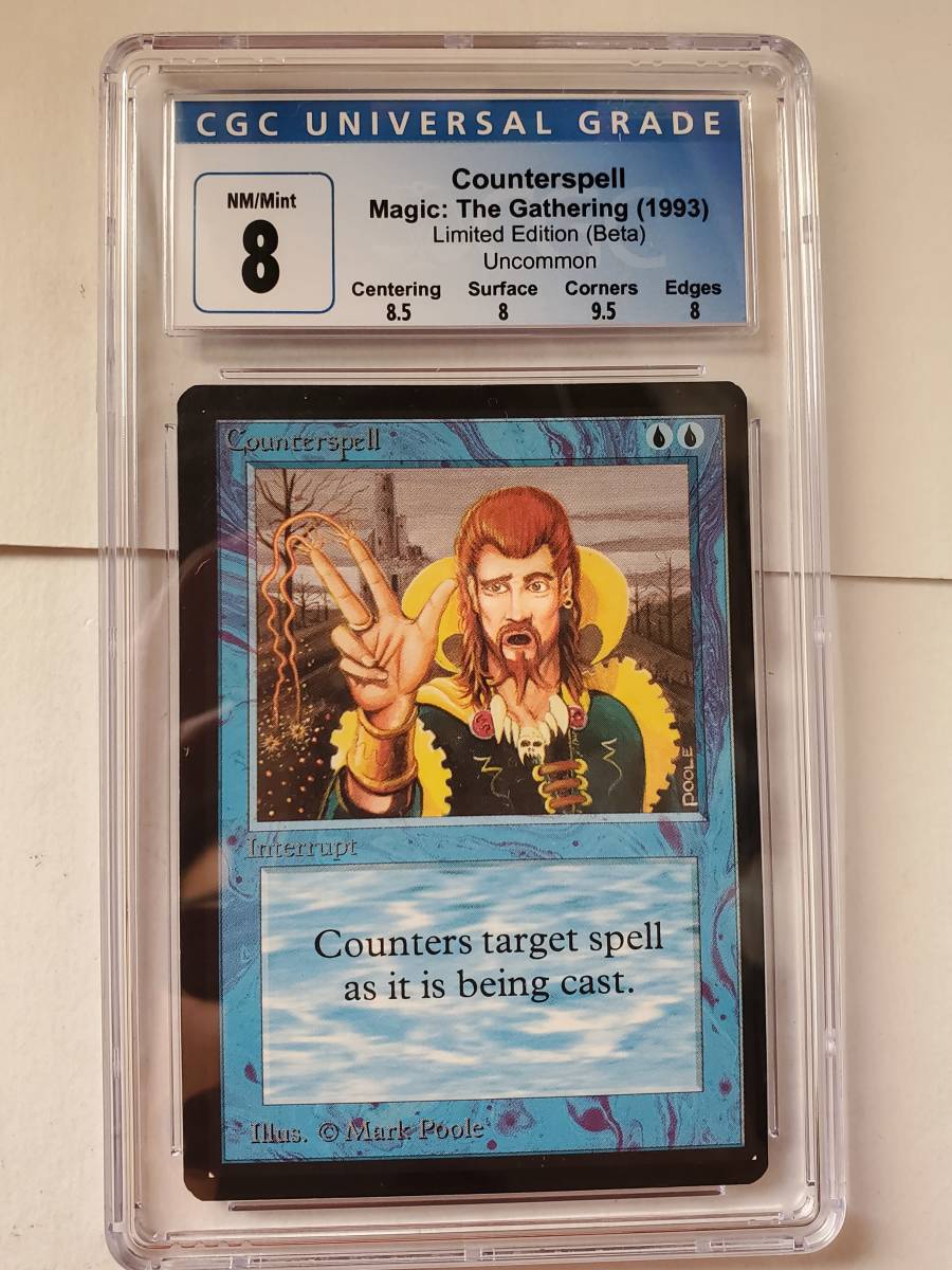 ○MTG○ β ベータ 対抗呪文(英語 CGC 8)-