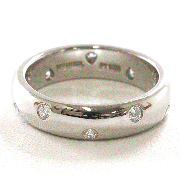 ティファニー TIFFANY&Co.ダイヤモンド ドッツ リング PT950 ティファニー TIFFANY&Co.ダイヤモンド ドッツ リング PT950