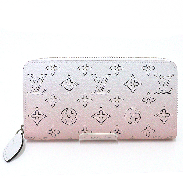 LOUIS VUITTON ルイヴィトン ジッピーウォレット マヒナレザー LV