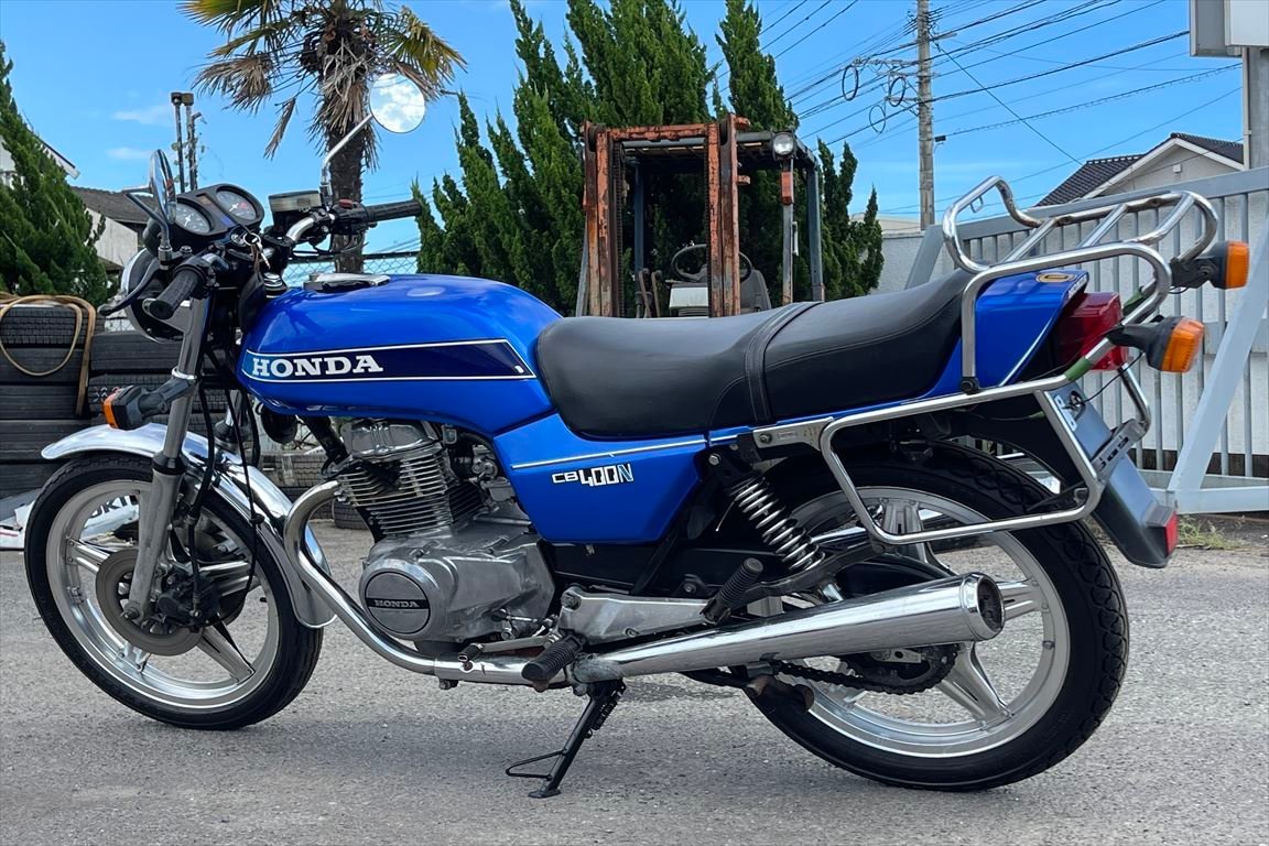 CB400N 売り切り！１円スタート！☆始動動画有☆エンジン好調！輸入新規！HAWKⅢ！ノーマル！キャブ車！ローン可！全国配送可能！福岡佐賀の画像7