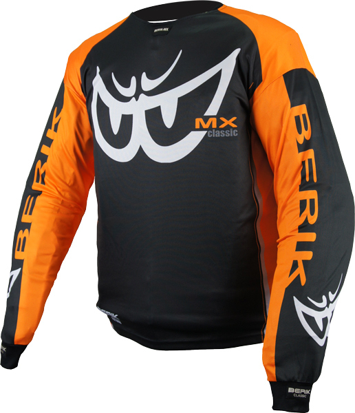 BERIK Berik off-road MX jersey 227305 ORANGE XXL size motocross Enduro Trial . road [ motorcycle supplies ]