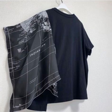 齋藤 飛鳥さん】sacai サカイ 未使用 美品 World map ワールド 齋藤 飛鳥さん】sacai サカイ 未使用 美品 World map ワールド