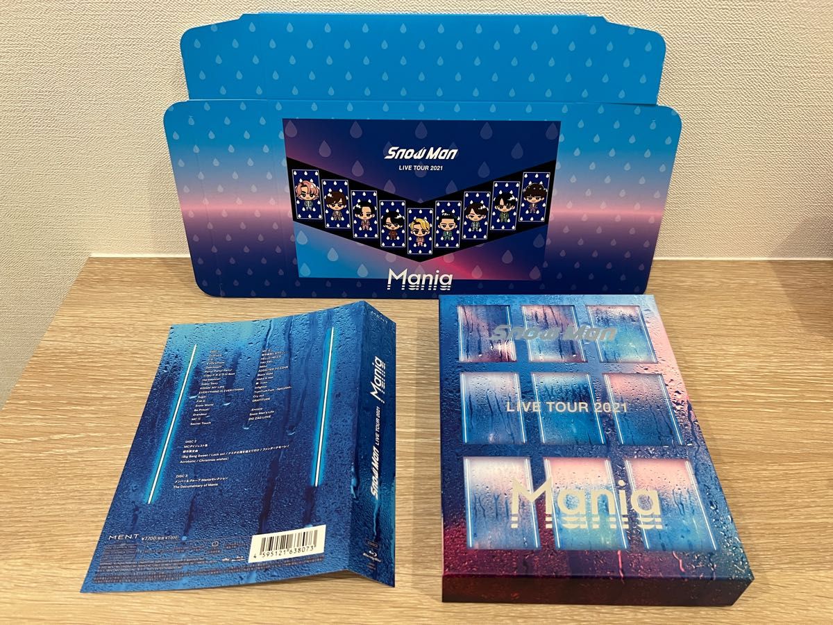 人気No.1 SnowMan LIVE TOUR 2021 Mania Blu-ray 特典付 ミュージック