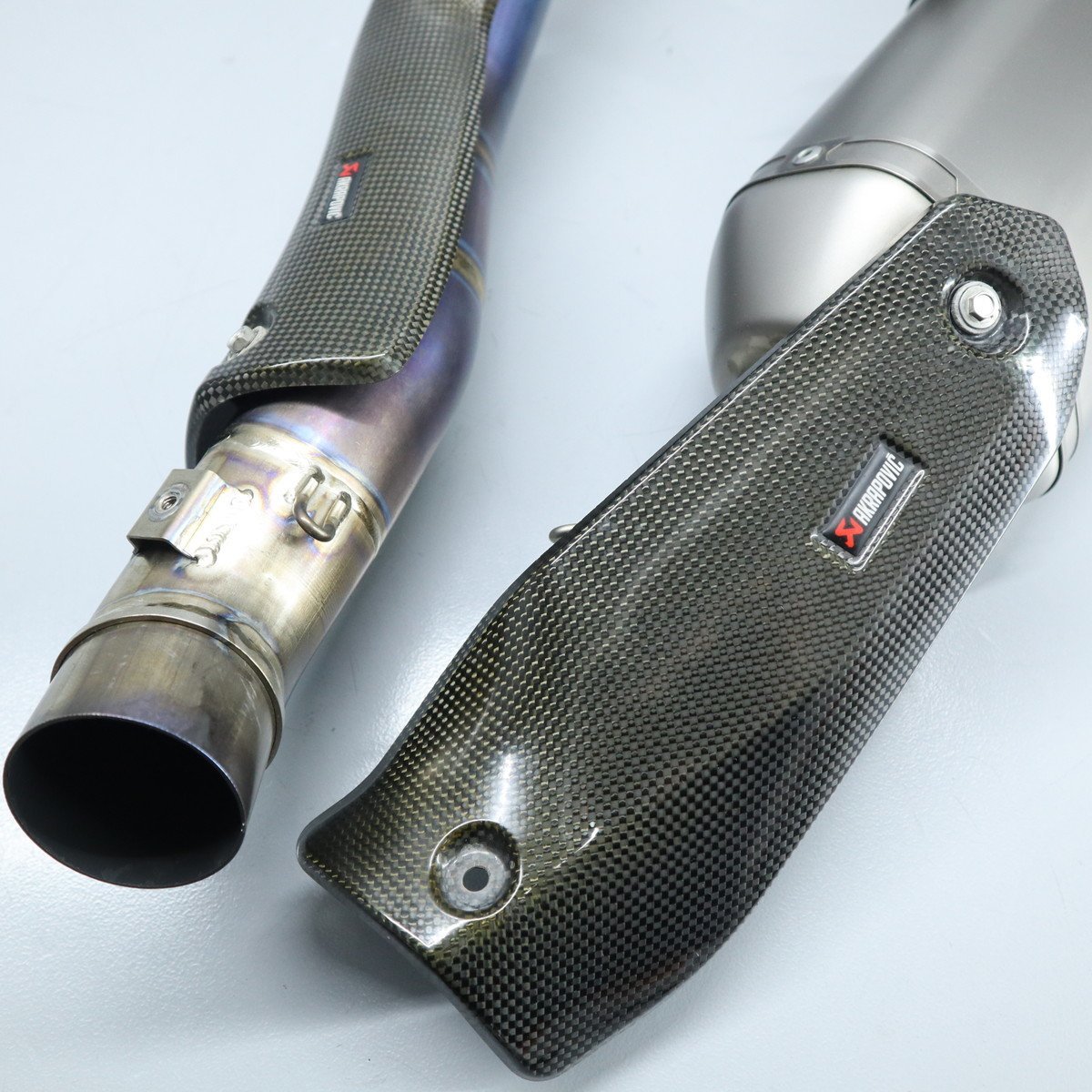 KTM 690SMC 外し AKRAPOVIC アクラポビッチ フルエキ マフラー