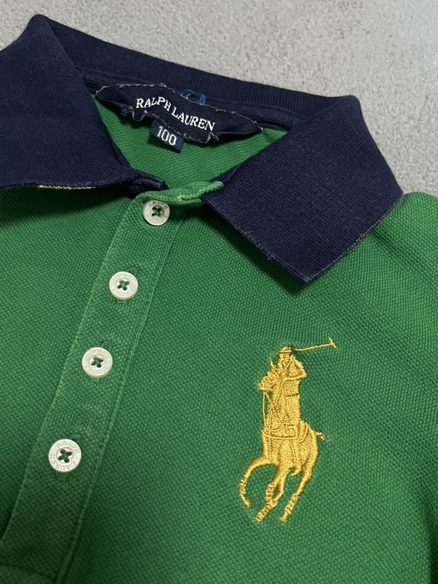  Ralph Lauren 100 polo-shirt with long sleeves big po knee 