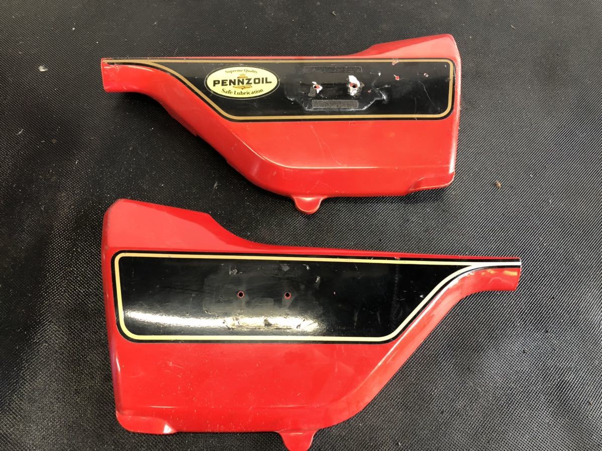 実動 国内 GSX750E ベコ サイドカバー 解体出品 gsx1100e gs550 gs750e