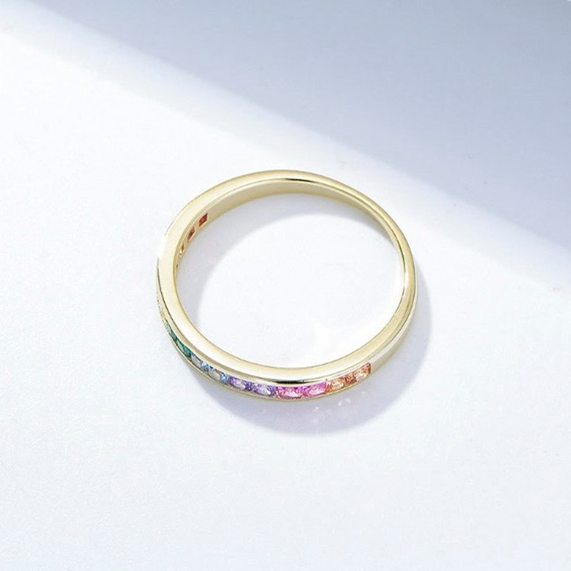  Mix color stone multi color stone Cubic Zirconia ring ring 16 number 