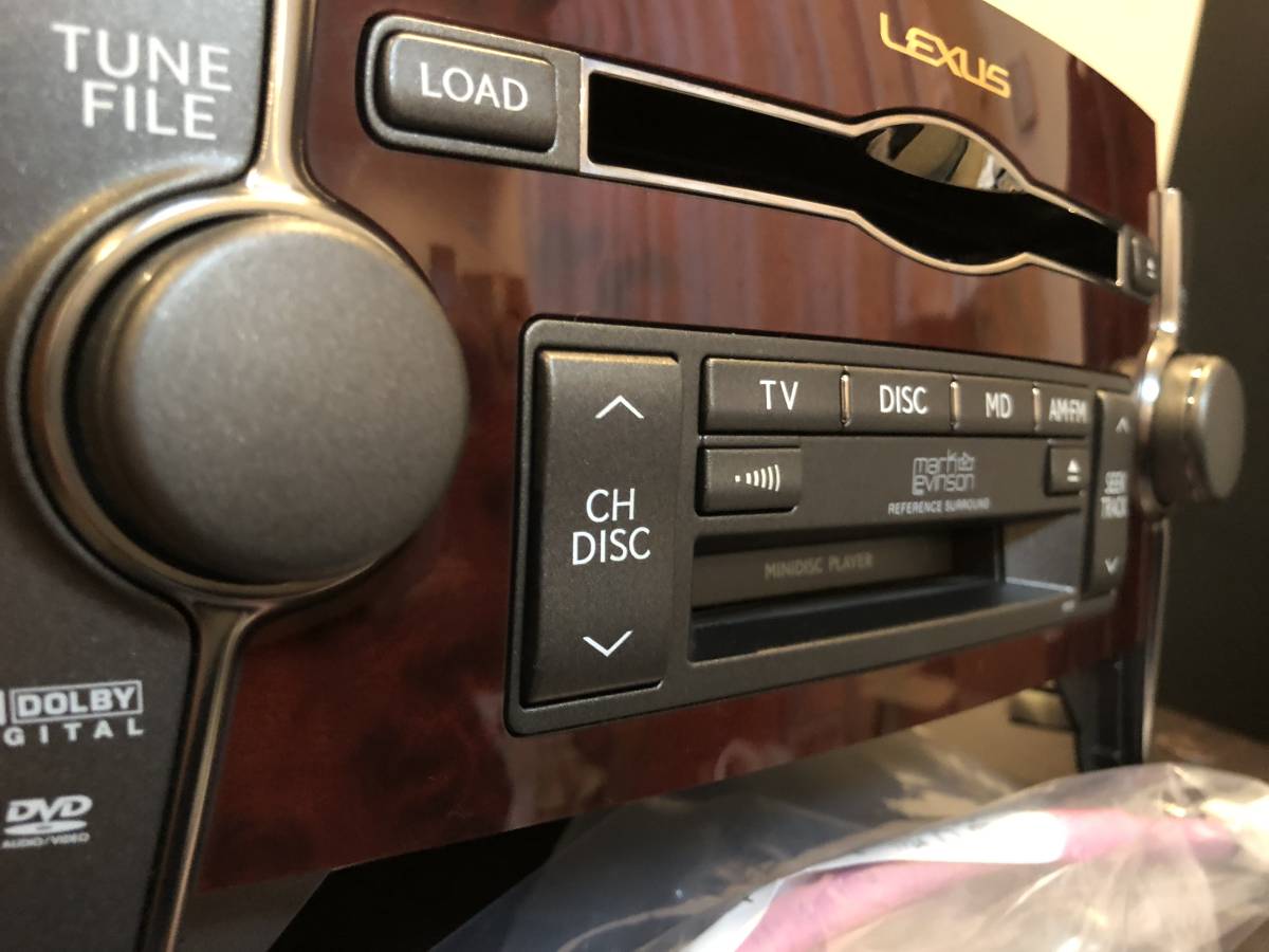  Lexus LS original Mark Levinson DVD changer! new goods Harness attaching! this . last.!