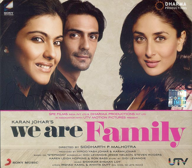 映画音楽 インド CD ミュージック We Are Family インド映画 ボリウッド サントラ インド音楽 民族音楽 Sony Music_画像1