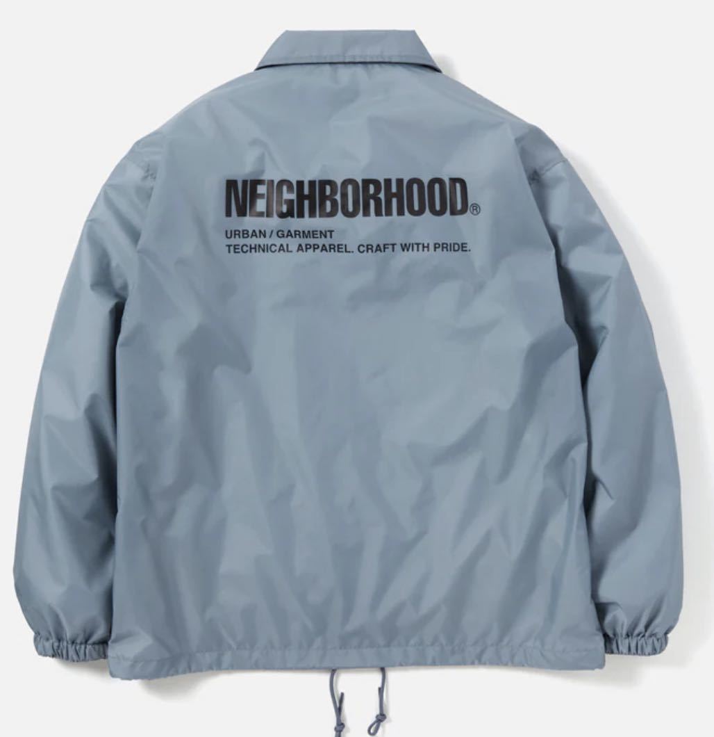 激安大特価！ グレーM NEIGHBORHOOD WINDBREAKER JACKET コーチ