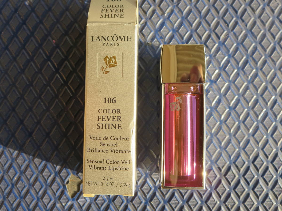 LANCME(ランコム) COLOR FEVER SHINE(カラー フィーバー シャイン) 106 口紅 リップ 未使用_画像6