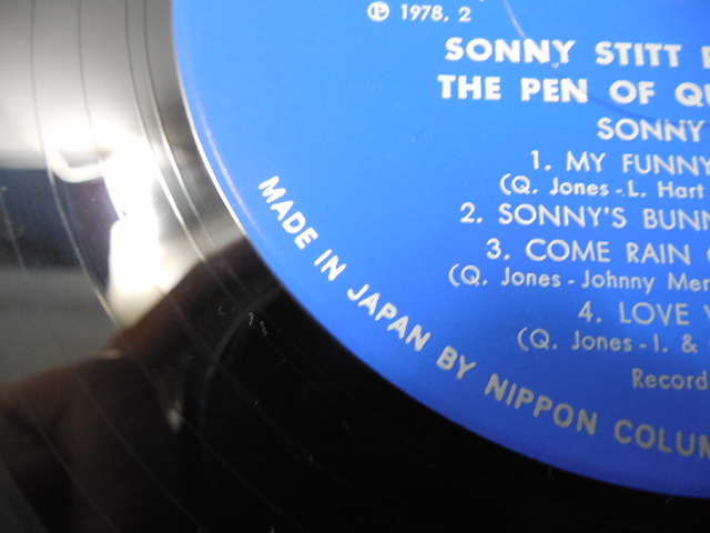 SONNY STITT・ソニー・スティット / The Pen of Quincy Jones (国内盤・帯あり)　 　 LP盤・YW-7804-RO_画像9