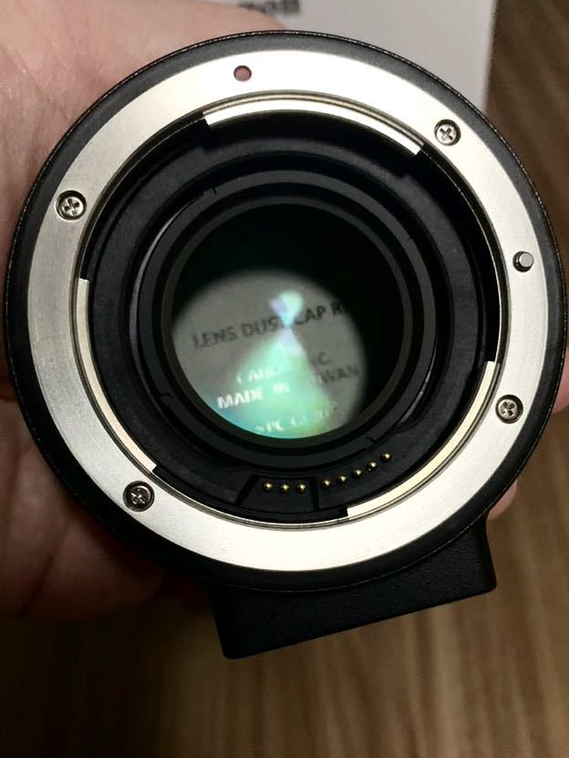 Canon マウントアダプター EF-EOS R 0.71x (RFマウントでEF Canon マウントアダプター EF-EOS R 0.71x (RFマウントでEF