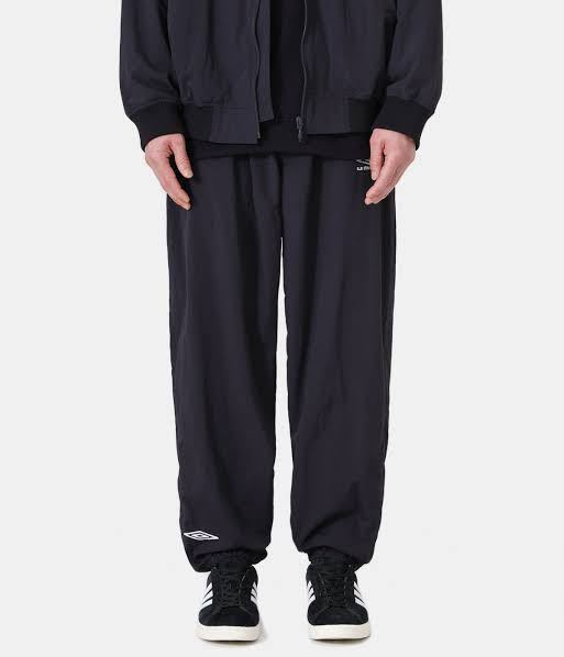 新規コロナ感染 ennoy エンノイ フリースパンツ NAVY× BLACK M