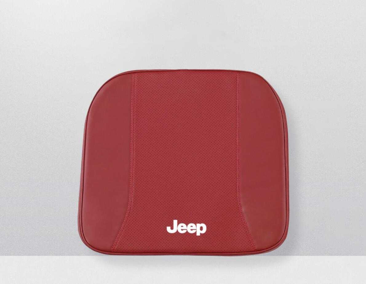 ◆新品◆ジープ 座布団 JEEP シリーズ 専用車用 シートクッション 低反発 車の座布団滑り止め◆1個◆ワインレッド◆_画像5