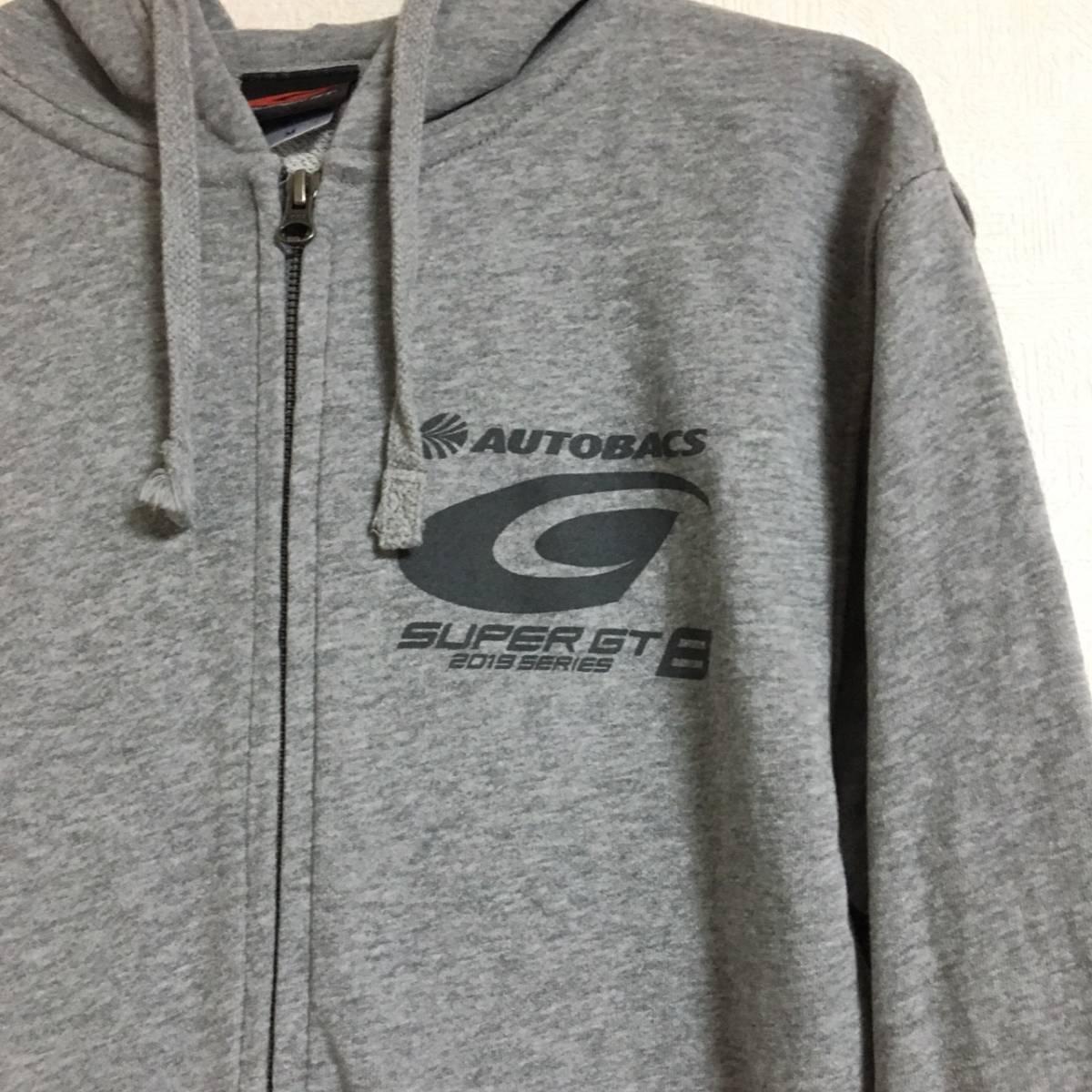  limited commodity SUPER GT super GT sweat Parker M size full Zip tsu Yinling k...2019SERIES AUTOBACS